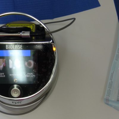 fig 7 Laser ed inserti imbustati e sterili